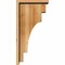 Ekena Millwork Mediterranean Rough Sawn Corbel w/Backplate, Western Red Cedar, 6"W x 12"D x 24"H COR06X12X24MED01RWR - alternate 4